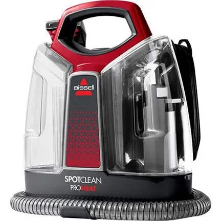 BISSELL SpotClean ProHeat 36988 Tæpperenser, sort, håndmodel
