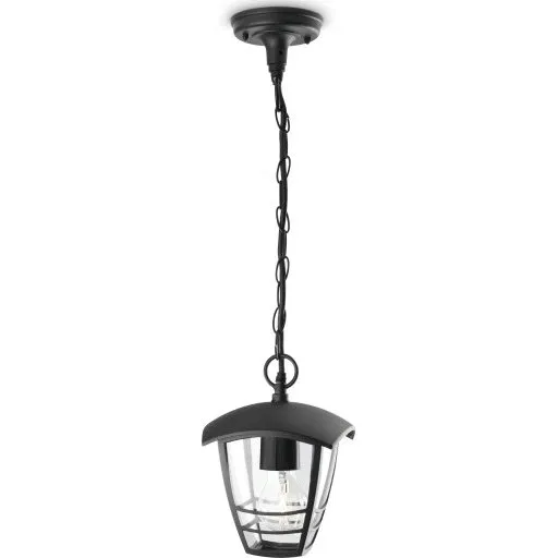 Philips myGarden Creek udendørs pendel i sort aluminium
