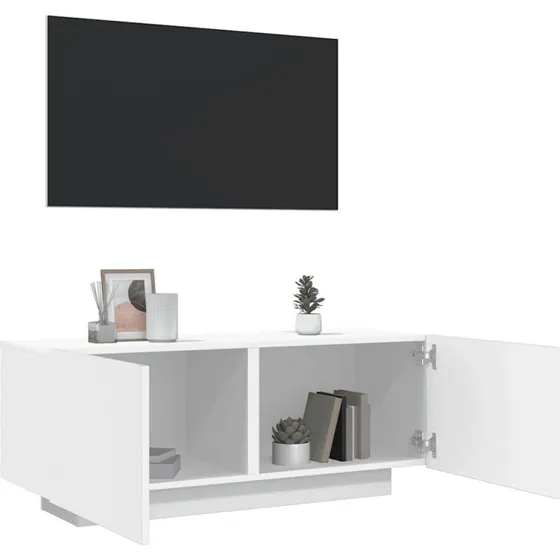 Tavolo Tv-Bord 100x35x40 cm Konstrueret Træ Sort