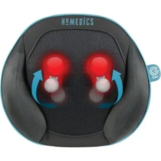 HOMEDICS Shiatsu massagepude 24W – sort