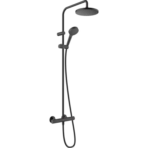 Hansgrohe Vernis Blend 200 brusesystem, mat sort