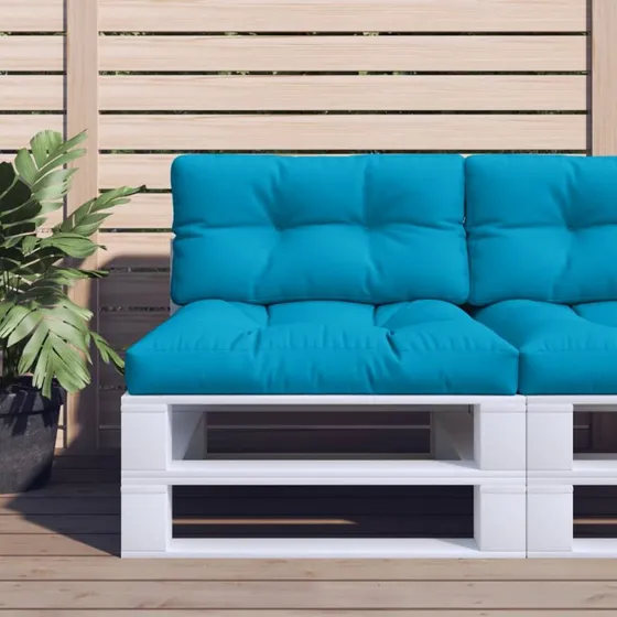 vidaxL pallehynde 70x40x12 cm lyseblå