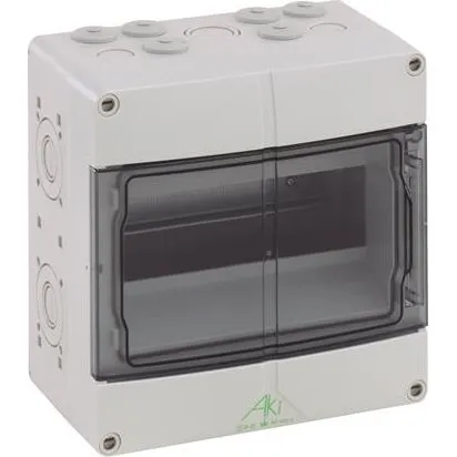 Spelsberg GRUPPETAVLE AK 09, IP65, 17,5 mm/modul