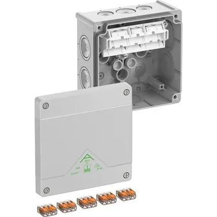 ABOX SL-4² Afgreningskasse IP66, 4 mm², selvtættende