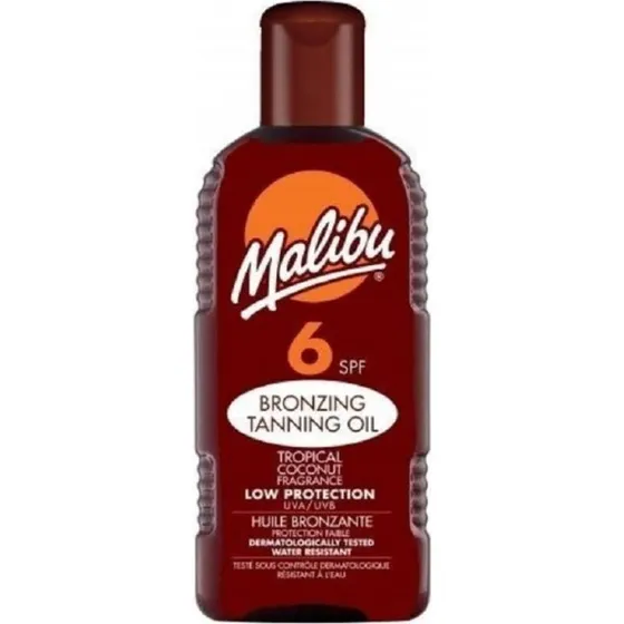 Malibu Bronzing Tanning Oil SPF6 200 ml