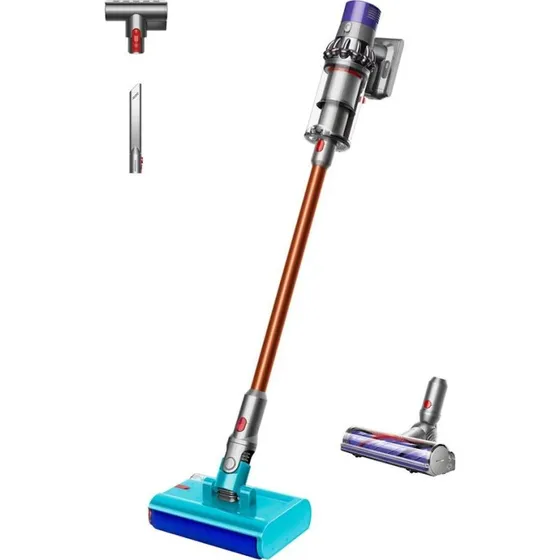 Dyson V10 Submarine 2i1 trådløs støvsuger, kobber/grå, 0,76 l