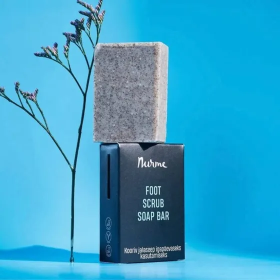 NURME Foot Scrub sæbebar 110 g