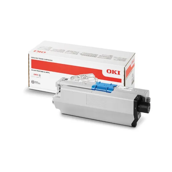 OKI C332/MC363 Sort Høj Kapacitet Toner, 3.500 Sider