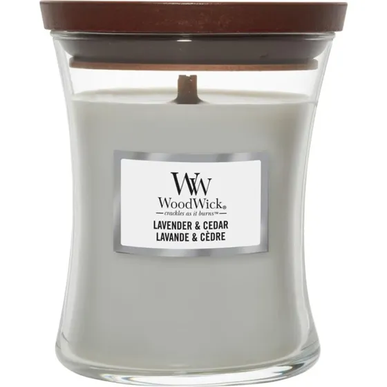 Woodwick Lavendel & Cedartræ Vase 275 g