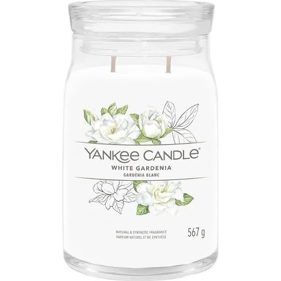 Yankee Candle Hvid Gardenia Signature 567g