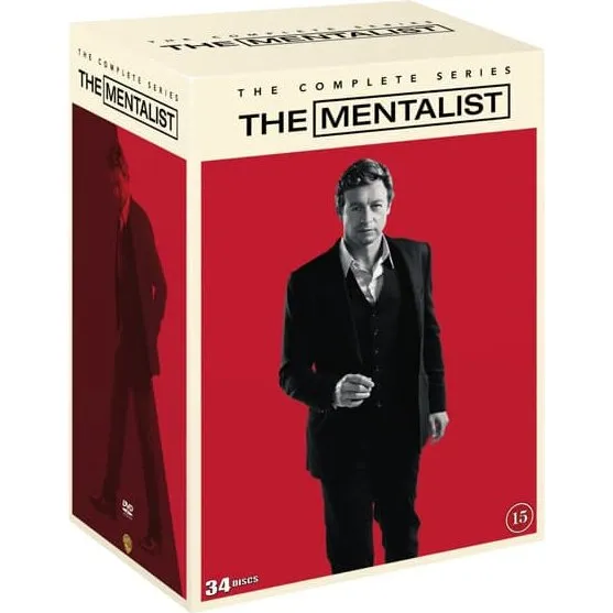 The Mentalist: Komplet Serie (34 DVD)