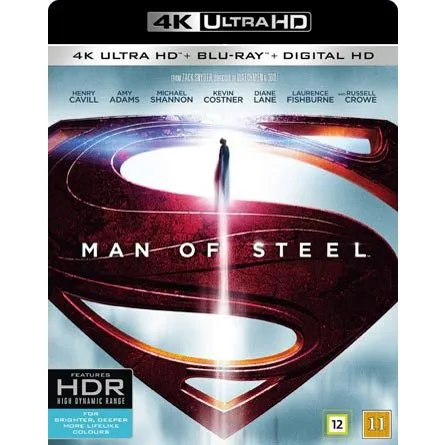 Man of Steel (4K UHD + Blu-ray + Digital)