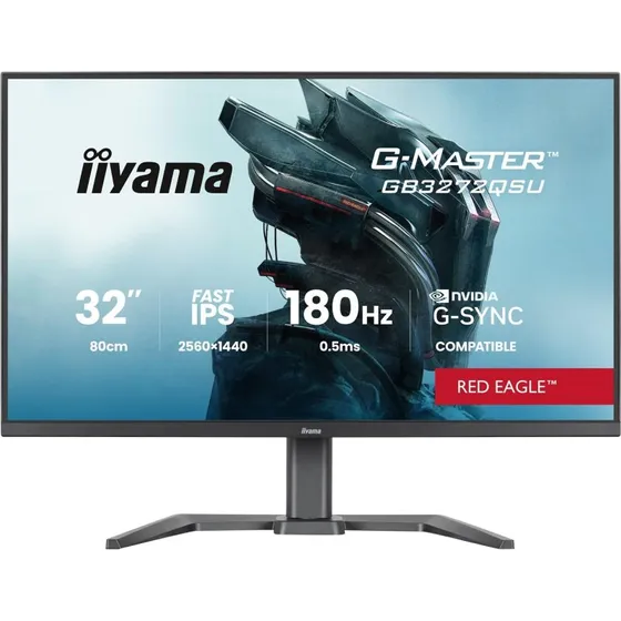 iiyama G-Master GB3272QSU-B1 32" QHD 180 Hz Fast IPS, sort