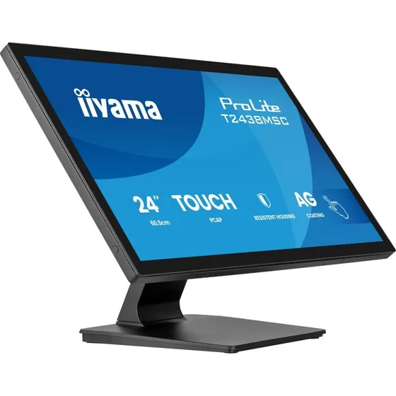 iiyama ProLite T2438MSC 24" IPS FHD 120Hz Touchskærm - Sort