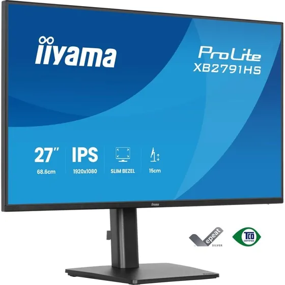 iiyama ProLite XB2791HS-B1 27" Full HD IPS 120Hz skærm - sort