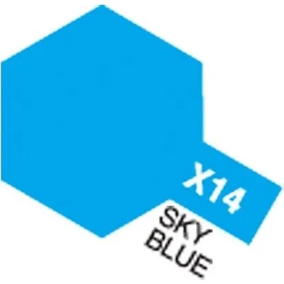 Tamiya Akryl Mini X-14 Himmelblå 10 ml