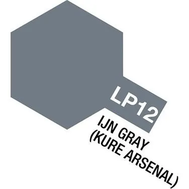 Tamiya LP-12 IJN Grey (Kure Arsenal) Lakmaling