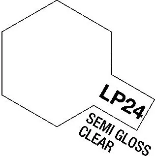 Tamiya LP-24 Halvblank Klar 100ml
