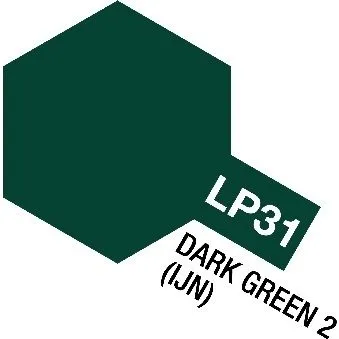 Tamiya LP-31 Mørkegrøn 2 (IJN) - Lacquer Maling