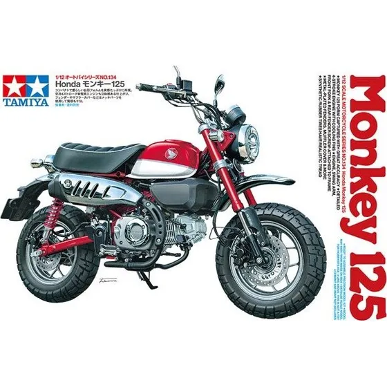 Tamiya Honda Monkey 125 1:12 Byggesæt