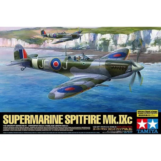 Tamiya Spitfire Mk.IXc 1:32 Fly Byggesæt