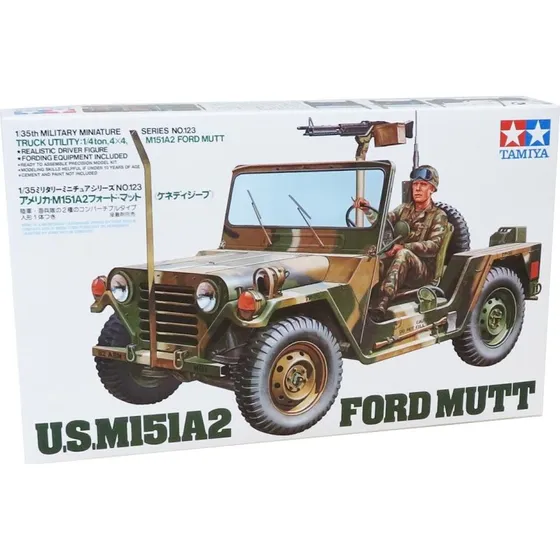 Tamiya M151A2 Ford Mutt 1:35 Byggesæt
