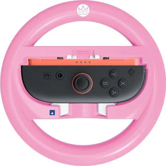 Hori Racing Wheel Attachment Set til Switch 2 - Fersken - Stor