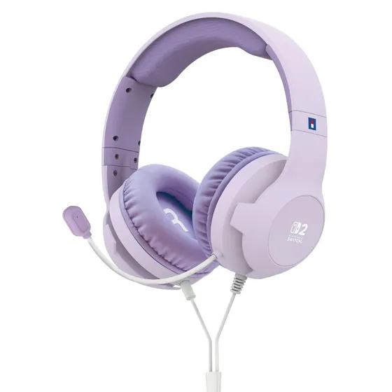HORI Gaming Headset Cozy Lavendel - Trådløs til Nintendo Switch 2