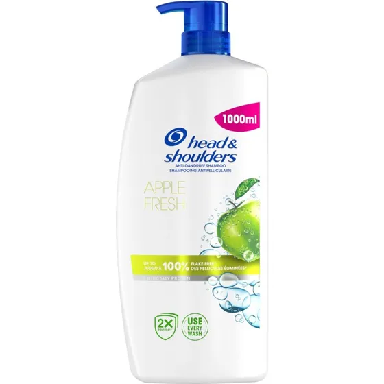 Head & Shoulders Apple Fresh antiskælshampoo 1000 ml
