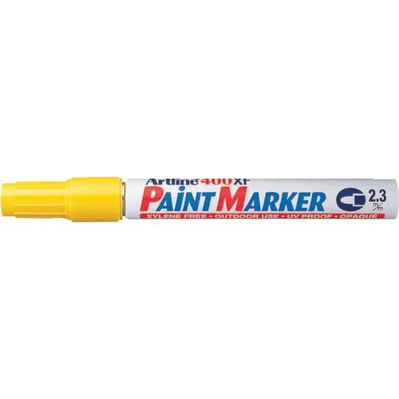 Artline 400XF Paint Marker Gul, 2,3mm