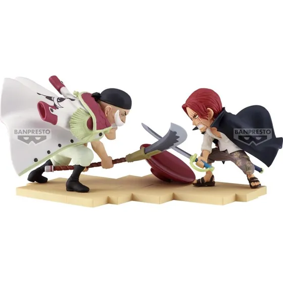 Banpresto One Piece Log Stories Edward Newgate vs Shanks 13 cm Figur