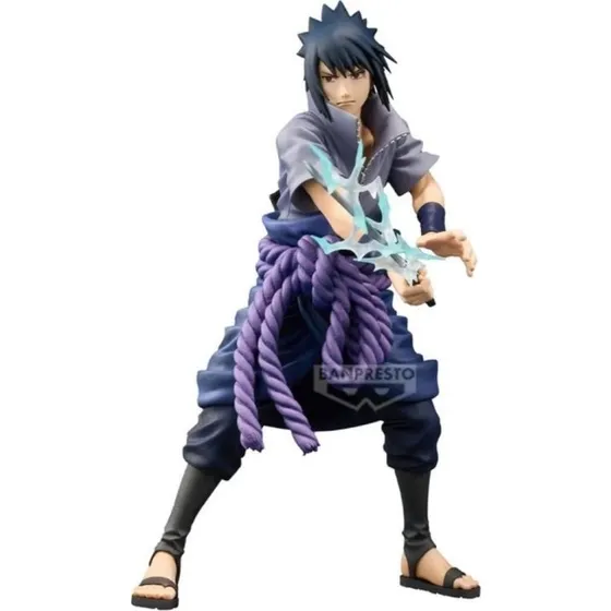 Banpresto Naruto Shippuden Sasuke Uchiha Grandista 24 cm