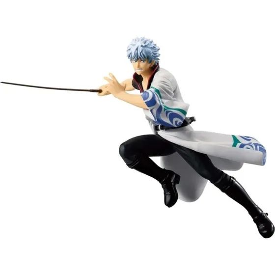 Banpresto Gintama Vibration Stars Gintoki Sakata 17cm 20-års jubilæum