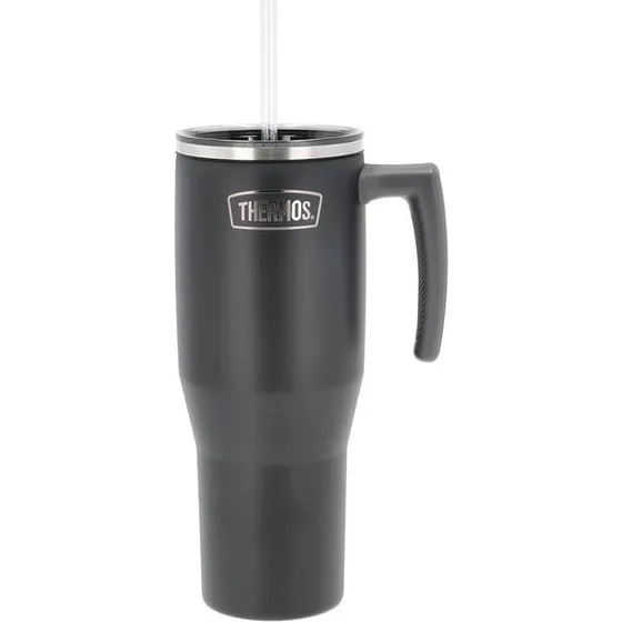 Thermos Termokrus med Hank 1,1 L, Mat Sort