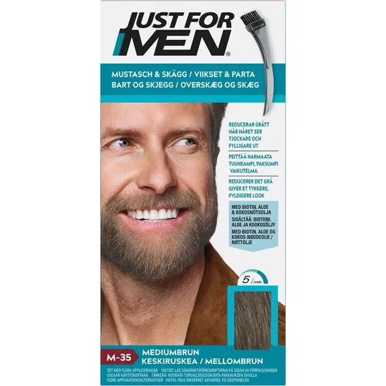 Just For Men Beard Colour - Medium Brown M35
