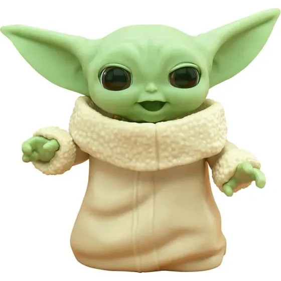Star Wars Mixin' Moods Grogu Figur, 12,5 cm, Grøn, 20+ Posérbare Udtryk (4+ år)