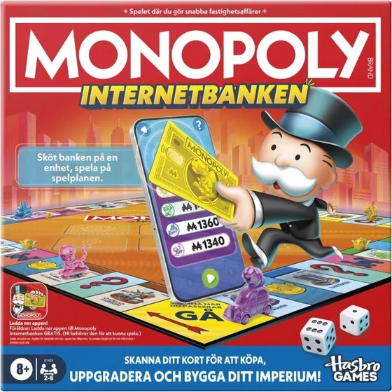 Hasbro Gaming Monopoly App Banking (SE)