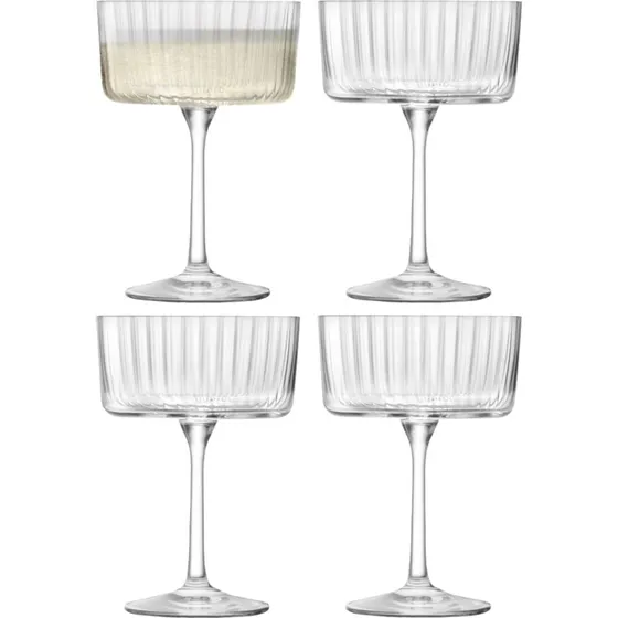 LSA Gio Line Cocktail/Champagneglas 4 stk. 230 ml