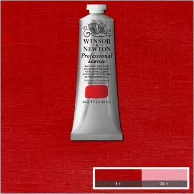 Winsor & Newton Akryl Napthol Red Light 60 ml
