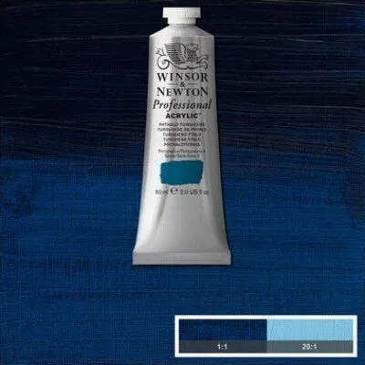 Winsor & Newton Akryl Phthalo Turquoise 60 ml