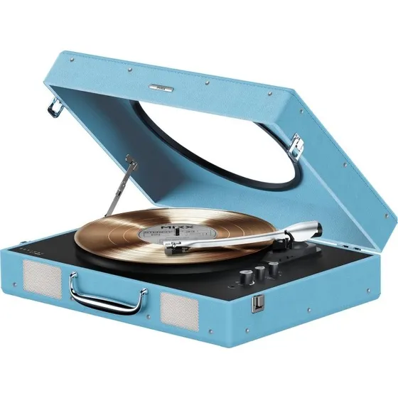 MIXX Revival 65 Stereo Blå Pladespiller med Bluetooth