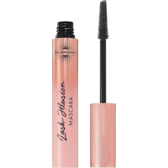 Bellamianta Lash Illusion Mascara, Sort, 12 ml
