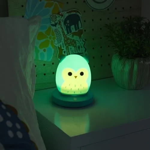 Squishmallows Winston the Owl Mood Light 11 cm
