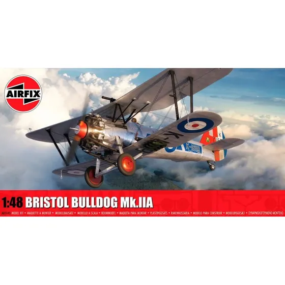 Airfix A05145 Bristol Bulldog Mk.IIA 1:48 Modelfly Byggesæt
