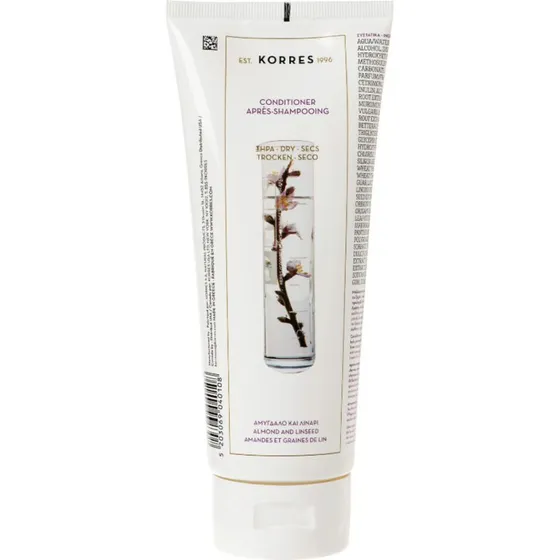 KORRES Almond + Linseed Conditioner 200 ml til tørt hår