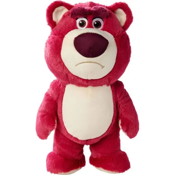 Disney Pixar Flufflets Lotso Bamse Bjørn - Rød - 25 cm
