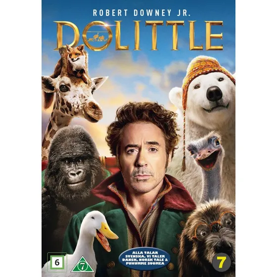 Dolittle (DVD) - Robert Downey Jr. i rolle som dyrlægen