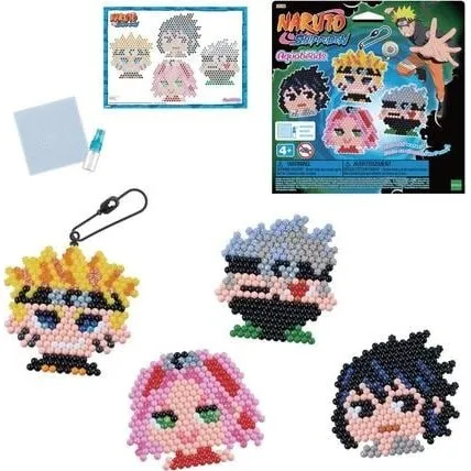 Aquabeads Naruto Nøgleringssæt – 1.100 perler, 25 farver