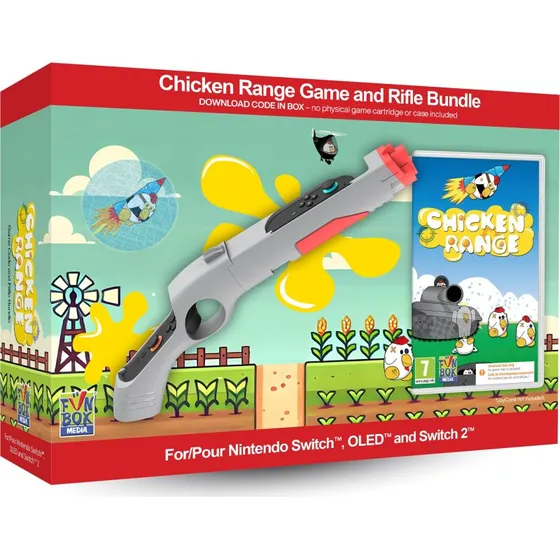 Chicken Range Game with Rifle Bundle – Nintendo Switch 2