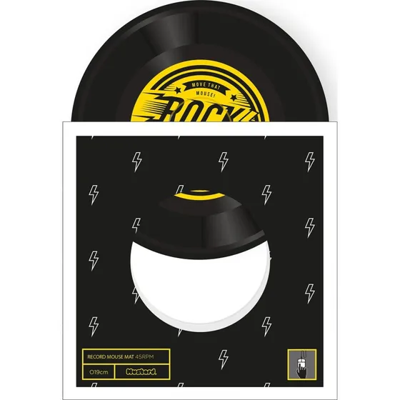 Mustard Rock Star Mouse Mat - Blå